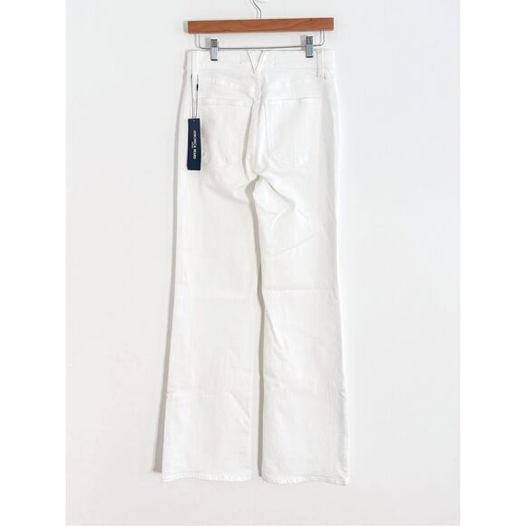 Veronica Beard Women’s Crosbie Wide Leg Jeans In White Size 28 $328 - Picture 7 of 9